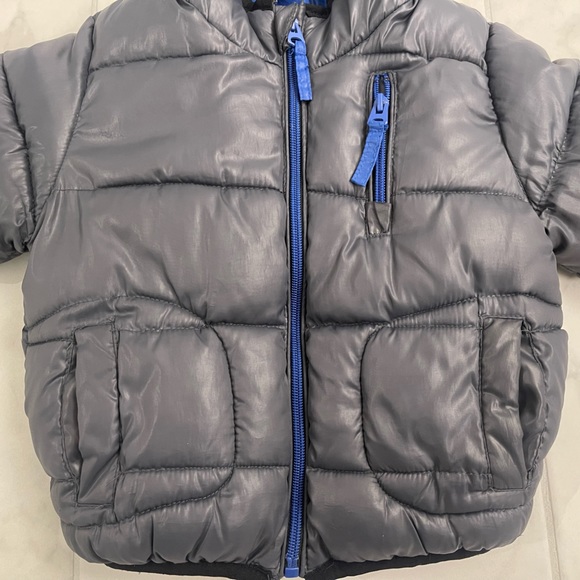 Zara Gray Puffer Jacket 2-3 - Picture 5 of 5